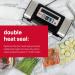 Nesco Deluxe Food VS-12 Vacuum Sealer Kit - 130 Watts, Bags, Viewing Lid, Compact Silver - Buy Online on GoSupps.com