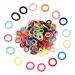 SYGY 200PCS Baby Hair Ties - Cotton Toddler Hair Bands for Girls - Elastic Cute Accessories - Multicolor Ponytail Holder for Kids - Buy Online on GoSupps.com