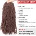 Xtrend 7Packs Nu Soft Locs Crochet Hair 24 Inch Dark Brown Natural Goddess Distressed Faux Locs Soft Locs Wavy Dreadlock Crochet Braids Hair Extensions 18strands/pack for Black Women 30# 24 Inch (Pack of 7) 30# New Soft Locs - Buy Online on GoSupps.com