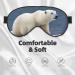 SSIMOO Polar Bear Sleep Mask - Adjustable Breathable Eye Mask for Comfortable Sleep | International Shipping Available - Buy Online on GoSupps.com