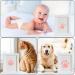 OKTAYOCUM Baby Hand and Footprint Kit - Pet Paw Print Kit, 3 Ink Pads, 6 Imprint Cards - Safe Inkless Pad for Newborn Baby's Hands and Feet - Family Keepsake (Pink) - Buy Online on GoSupps.com