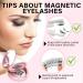 Buy Reusable Magnetic Eyelashes | 3D Dual Lashes Kit - No Glue Natural Look 4 Pairs with Applicator Tweezers - Buy Online on GoSupps.com