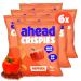 Ahead Crispies Paprika |High protein chips with 24% protein - low fat vegan gluten -free soybrei - delicious healthy snacks for your film evening or on the go - without adding sugar & without palm oil