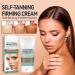 Self Tanning Lotion Gradual Tan Moisturiser - Tanning Accelerator Self Tanning Firming Cream with Gradual Fake Tan with Hyaluronic Acid - Everyday Fake Tan Face Cream Natural Skin Care - Buy Online on GoSupps.com