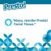 Presto! Ultra-Soft Facial Tissues - 3-Ply, 66 Count per Box (Pack of 18) - Amazon Brand - Buy Online on GoSupps.com