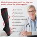 Ailaka Compression Socks with Zipper - 3 Pairs 15-20 mmHg Knee Highs for Men & Women | Open Toe Varicose Veins Edema Recovery - 3X Large Black Beige Black Copper - Buy Online on GoSupps.com