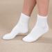 Diabetic Ankle Socks - 3 Pack White, Large Size - Buy Online on GoSupps.com