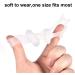 Bunion Corrector Toe Separators - 2 Pairs Silicone Gel Toe Straighteners for Overlapping Toes, Hallux Valgus, and Foot Pain Relief - Men and Women - Buy Online on GoSupps.com