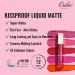 Oulac Purple Matte Liquid Lipstick - Long Lasting Lip Gloss | Vegan & Cruelty-Free | Deep Violet Lip Tint Stain with Vitamin E & Rose Oil | Waterproof Formula - M15 Butterfly Kiss - Buy Online on GoSupps.com