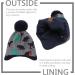 XIAOHAWANG Knitted Baby Hat with Pompom and Scarf - Gray Dinosaur Design | Winter Warm Beanie for Toddler Kids (2-4 Years) - Buy Online on GoSupps.com