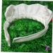 Maid Headband White Costume Headpiece Maids Ruffled Hair Hoop Headbands for Women - Buy Online on GoSupps.com
