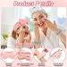 Microfiber Women's Headbands and Wristband Set for Face Washing and Makeup - Soft, Stretchy, and Durable - 9 PCS (Beige Pink White) - Buy Online on GoSupps.com