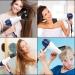 Professional Salon Hair Dryer 2000W with Negative Ionic Technology | Fast Drying, Low Noise | Includes Diffuser, Concentrator & Styling Pik | 2 Speed, 3 Heat Settings | AC Motor | WhiteBlue - Buy Online on GoSupps.com