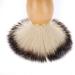 Portable Men's Shaving Brush - Soft Synthetic Hair Non-Slip Wooden Handle Ideal for Travel & Home Use - Buy Online on GoSupps.com