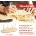 Wooden Bow Maker Tool for Holiday Wreaths & Crafts - Double-Sided Ribbon Bow Maker for Gift Bows, Party Decorations, Hair Bows, Corsages & More - Buy Online on GoSupps.com