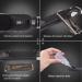 DORISILK Professional Steam Hair Straightener & Curler - Ceramic Tourmaline Vapor Flat Iron, Dual Voltage, LED Display - Black - Buy Online on GoSupps.com