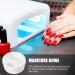 Bowl - Manicure Care Soak Bowl | Art Hand Wash Spa Tool Manicure Hand Bowl Nail Soaking Container Manicure Tool for Art Polishing Remover White - Buy Online on GoSupps.com