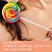 Kuuddker 100 Pieces 6 Inch Acrylic Lollipop Sticks Clear Reusable Acrylic Rods for Making Lollipops Cake Candy Chocolates - Buy Online on GoSupps.com