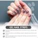 Beaupretty 5 Sheet Transparent Gel Nail Sticker Semi Cured Gel Nail Strips Self-adhesive Nail Wraps Nail Strengthening with Small Files for Women Girls Accessories - Buy Online on GoSupps.com