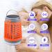 Buzzbug Mosquitoes Killers - BugZapper Outdoor - Mosquitoes Zapper - Waterproof Solar Powered Buggs Zapper - LED UV Light Indoor Mosquitoes Killers Electric Fly Zapper Lamp for Patio Backyard - Buy Online on GoSupps.com