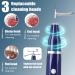 Ultrasound Tooth Cleaner Set | Tartar Removal & Home Care | 5 Modes 3 Cleaning Heads - Blue - Buy Online on GoSupps.com