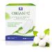 Organyc Night Pads with Wings - 100% Certified Organic Cotton | 4 Pack of 10 | Eco-Friendly Hygiene Solution - Buy Online on GoSupps.com