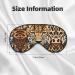 Shop Adjustable Leopard Sleep Mask | Breathable & Fashionable Eye Mask for Ultimate Comfort - International Shipping Available - Buy Online on GoSupps.com