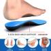 TOPSOLE Orthotic Insoles for Plantar Fasciitis, Arch Support, Flat Feet - UK-11-29.5cm Blue 228 - Buy Online on GoSupps.com