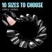 Tomicca 120 PCS Almond Gel Nail Tips with Glue Set Professional Quality Soft Gel Full Cover | Perfect for Nail Extensions | 10 Sizes - Buy Online on GoSupps.com