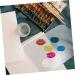 FRCOLOR 3 Sets Color Palette - Makeup Mixing Tray & Spatula | Stainless Steel Acrylic Palettes for Professional Beauty & Foundation - Buy Online on GoSupps.com