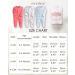 Cotton Baby Girl Rompers 3PCS Set | Long Sleeve Jumpsuits with Footies | Infant Sleepsuits 0-3 Months - Buy Online on GoSupps.com
