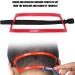 Men Neckline Shaving Template - Trim Excess Hair for Clean Look Easy to Use with Different Head Sizes Perfect for Travel - Buy Online on GoSupps.com