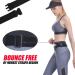 USHAKE Slim Running Belt - Bounce Free Fitness Waist Pouch for iPhone & Samsung - Black - Buy Online on GoSupps.com