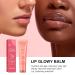 UNYOKE Lip Glowy Balm 01# Peach - Moisturizing Plumping Lip Gloss & Sleeping Mask | Long Lasting Repair for Lip Lines | Buy Internationally - Buy Online on GoSupps.com