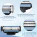 High-Quality Mach 3 Razor Blade Refills - 20 Pack Compatible with Men's Wet Shaving Needs | Includes 2 Brushes - Buy Online on GoSupps.com