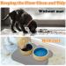 ZOCONE Cat Food Mat - Non Slip Waterproof Pet Mat for Bowls - Cat Paw Shape Design - Grey - Buy Online on GoSupps.com