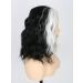 Topcosplay Women's Wig Half Blonde and Black Wig Long Curly Cosplay Wigs (White mixed Black) - Buy Online on GoSupps.com