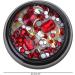 FEIlei Clear Crystal Nail Rhinestones 3D Nail Gems Nail Diamonds Metal Nail Studs - Buy Online on GoSupps.com