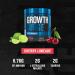 Growth Surge Creatine Post Workout - Muscle Builder with Creatine Monohydrate, Betaine, L-Carnitine L-Tartrate - Daily Muscle Building & Recovery Supplement - 30 Servings, Cherry Limeade Flavor - Buy Online on GoSupps.com