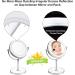 KDKD Lighted Makeup Mirror 1X 7X Magnification Double Sided Round Shape - Cordless & Rechargeable - Buy Online on GoSupps.com