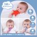 Yoolane Baby Teething Toys 4-Pack Ocean Animals Teether Toy for Babies | Silicone Chew Toys for Toddler Infant Boy and Girl | BPA Free, Freezable, Dishwasher Safe | Sea Animals Style - Buy Online on GoSupps.com
