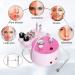 Pink Diamond 3-in-1 Dermabrasion Machine | Professional Pore Vacuum for Skin Toning & Blackhead Removal | 0-70 cmHg Suction Power | Facial Treatment at Home - Buy Online on GoSupps.com