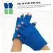 HONMEET 2 Pairs Gel Gloves Moisturizing Fingerless Gloves Overnight Dry Hands Gloves Overnight Moisturizing Hand Gloves for Women Fingerless Cotton Gloves Spa Gloves Dipping - Buy Online on GoSupps.com