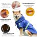 Dog Raincoat Waterproof Dog Rain Coat Adjustable Reflective Dog Rain Jacket Lightweight Dog Poncho Dog Slicker for Dog Walking with Adjustable Belly Strap and Leash Hole(3XL Yellow) - Buy Online on GoSupps.com