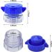 Pill Crusher and Grinder Set for Easy Medication Management - 2 Pcs Professional Pill Pulverizer for Elderly, Children, Pets - Blue - Buy Online on GoSupps.com