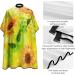 Vintage Watercolor Sunflower Haircut Capes for Adults - Water Resistant Salon Cape for Men & Women | Styling Gown for Hairdressers - Buy Online on GoSupps.com