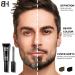 Benny Hancock Beard Colour Filler for Men - 1-Day Washout Beard Filler | Easy Application Shaping Brush for a Thick Well-Groomed Beard & Eyebrows | Vegan & Cruelty-Free Makeup (Dark Brown) - Buy Online on GoSupps.com
