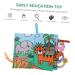 Buy Iwowhero Animal-Design Tail Towel Book - Washable Sensory & Gripping Toys for Babies | 22x12cm Educational Fabric Book - Buy Online on GoSupps.com