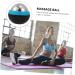 Hapinary Stainless Steel Massage Ball - Manual Muscle Relaxation Device for Health & Wellness | 8.3x7.5x7cm Blue - Buy Online on GoSupps.com