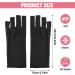 WLLHYF Anti UV Gel Nail Gloves - Fingerless Sun Protection Gloves 22cm-Black - Buy Online on GoSupps.com